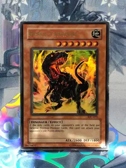IOC-075 Black Tyranno Ultra Rare Unlimited Edition MP! YuGiOh TCG - Image 1