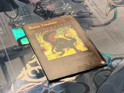 IOC-075 Black Tyranno Ultra Rare Unlimited Edition MP! YuGiOh TCG - Image 2