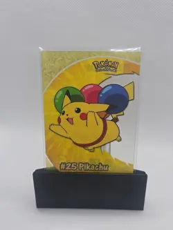 Pikachu 2000 Topps Pokemon TV Animation - PC1 - #25 - Clear Card - Image 1