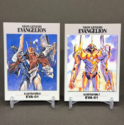 Neon Genesis Evangelion Card ILLUSTRATIO Rare Sega Bandai Japanese - Image 1