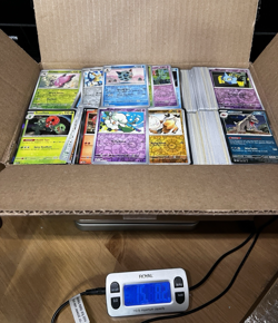 HUGE Pokemon BULK lot 15.5lbs 3000 Cards Common Uncommon HOLO RARE Reverse Holo - Image 1