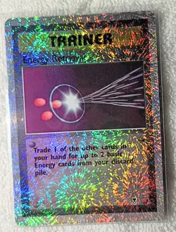 Energy Retrieval 107/110 Legendary Collection Reverse Holo LP Pokemon Card 2002 - Image 1