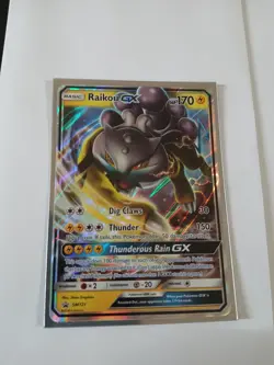 Raikou GX SM121 Sun Moon Promos Holo Card NM Condition - Image 1