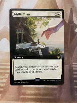 MTG - IDYLLIC TUTOR [MH2] - EXTENDED ART - EX/NM [+ FREE BOOSTER!] - Image 1