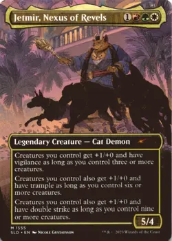 MTG Jetmir, Nexus of Revels (Display Commander) - Thick Stock Normal NM Secret L - Image 1