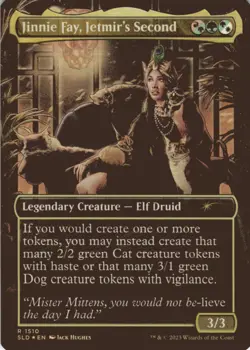 MTG Jinnie Fay, Jetmir's Second Foil NM Secret Lair Drop Series Magic 1510 - Image 2