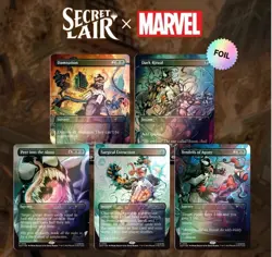 SECRET LAIR X MARVEL’S SPIDER-MAN: VENOM UNLEASHED (COLORS) FOIL EDITION PRESALE - Image 1