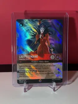 Near Mint Lady Tremaine “Imperious Queen” 211/204 Enchanted Foil Disney Lorcana - Image 1