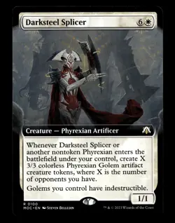 Darksteel Splicer (Extended Art) 100 R Commander: March of the Machine - Image 1