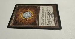 Mox Diamond | SIGNED - Dan Frazier - Artist | MTG WOTC | Stronghold - Image 5
