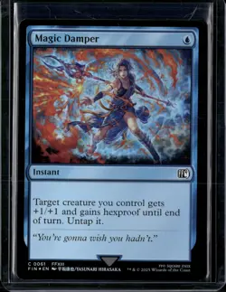 Magic Damper - 61 - Foil - FIN - NM - MTG Magic the Gathering - Image 1