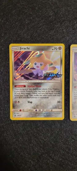 Jirachi Team Up Promo SM161 Pokemon TCG - Image 2