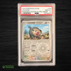 Lechonk 155 Pokemon Center Stamped PSA 10! Low Pop! 🔥 - Image 1