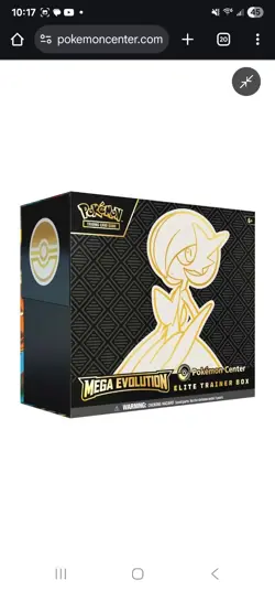 Mega Evolution ETB Pokemon Center Elite Trainer Box Mega Gardevoir PRESALE - Image 1