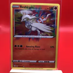 Reshiram 017/072 -- Pokemon TCG Shining Fates -- NM - Mint Holo Amazing Rare - Image 1