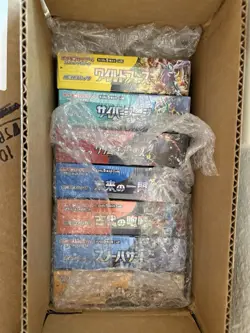 Lot of 22 Japanese Pokemon Booster Boxes, All Sealed (list in description) - Image 1