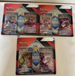 Pokemon TCG: Fusion Strike Battle Styles Booster Packs & Jirachi Collector's Pin - Image 1