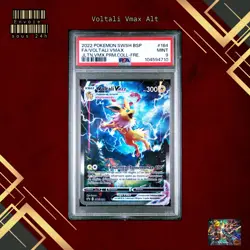 🇫🇷 VOLTALI VMAX ALTERNATIVE PSA 9 - PROMO SWSH184 EB FR Carte Pokemon 🇫🇷 - Image 1