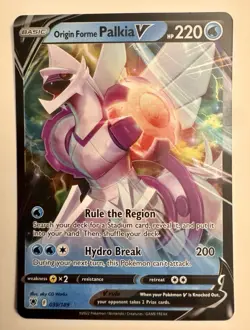 Pokemon TCG Origin Forme Palkia V 039/189 Astral Radiance Ultra Rare Holo - Image 1