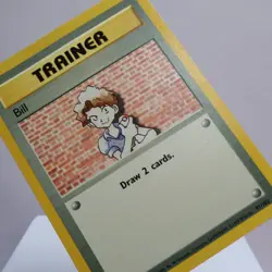 Pokemon TCG - Bill 91/102 Base Set Common WOTC 1999 - EXC/NM - Image 1