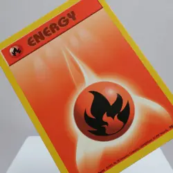 Pokemon TCG - Fire Energy 98/102 Base Set Common WOTC 1999 - EXC - Image 1