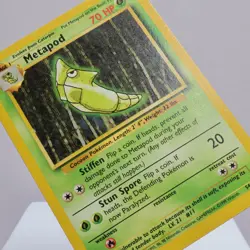 Pokemon TCG - Metapod 54/102 Base Set Common WOTC 1999 - EXC - Image 1