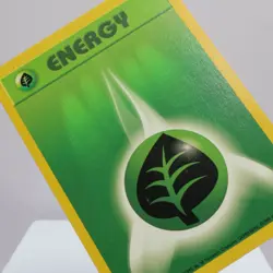 Pokemon TCG - Grass Energy 99/102 Base Set Common WOTC 1999 - EXC - Image 1