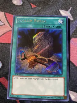Yu-GI-Oh! Foolish Burial LCJW-EN070 Legendary Collection 4 1st Edition NM - Image 1
