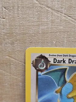 Dark Dragonite 22/82 Team Rocket Non-Holo Rare Pokemon Card TCG - Image 3