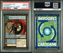 Digimon Dukemon BO-500 PSA10 Gold Etched Rare Collector Card Japan - Image 3