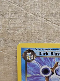 Dark Blastoise 20/82 Team Rocket Non-Holo Rare Pokemon Card TCG - Image 3
