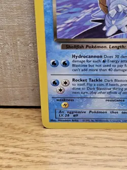 Dark Blastoise 20/82 Team Rocket Non-Holo Rare Pokemon Card TCG - Image 5