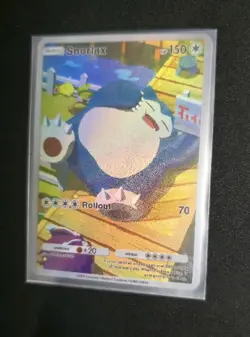 Pokemon TCG Pocket Snorlax CUSTOM Holofoil Full Art Card With Texture Immersive - Image 3