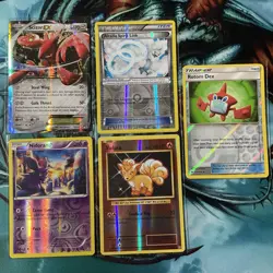 5. Card Pokemon Lot!!! HOLO. All Cards SEE PIC ALL CARDS MINT - Image 2