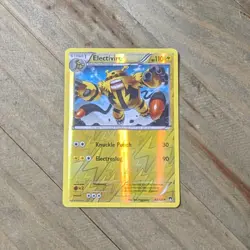 Electivire 43/122 Breakpoint Reverse Holo Uncommon Pokemon Card TCG English NM - Image 1