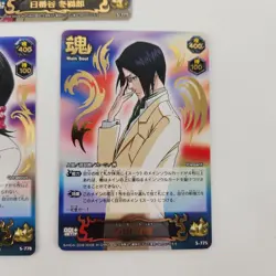 Set of 5 Suit Ichigo Rukia Uryu Grimmjow Toshiro Bleach Soul Card Battle Holo - Image 3