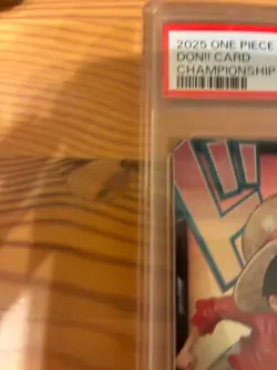 PSA10 One Piece DON!! Card Monkey D Luffy Championship 2024 World Final Japanese - Image 4