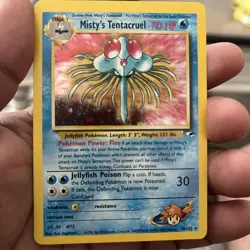 Pokemon Card - Misty's Tentacruel Gym Heroes 10/132 Holo Rare - Image 1