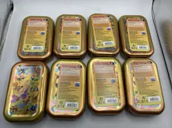 Lot Of 8 Pokemon Scarlet & Violet 151 Mini Tin Set : EMPTY TINS : Card Storage - Image 4