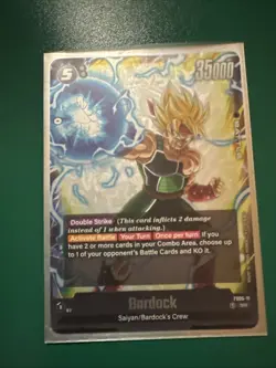 Bardock FS05-11 SR Dragon Ball Super Fusion World TCG Card Game Starter Deck - Image 1
