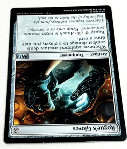 Magic the Gathering Card Rogue's Gloves Core Set 2019 Regular Uncommon - Image 2