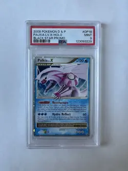 Pokemon Palkia LV. X 2008 Diamond & Pearl Black Star Promo Card #DP18 - Image 1