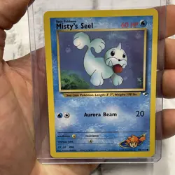 Pokemon Misty's Seel Gym Heroes Set Unlimited 88/132 WOTC Common NM/MT Card TCG - Image 1