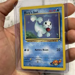 Pokemon Misty's Seel Gym Heroes Set Unlimited 88/132 WOTC Common NM/MT Card TCG - Image 2