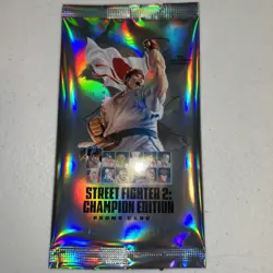 Street Fighter 2 Champion Edition Promo Card PSA Magazine Exclusive Pack SEALED - Image 1