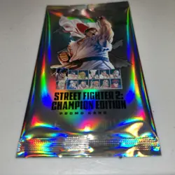 Street Fighter 2 Champion Edition Promo Card PSA Magazine Exclusive Pack SEALED - Image 2