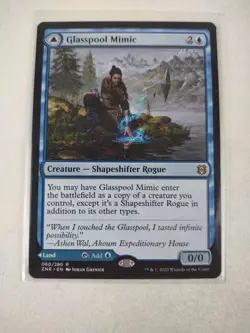 Glasspool Mimic - Zendikar Rising ZNR Magic the Gathering MTG - NM+ - Image 1