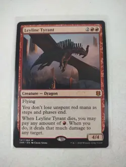 Leyline Tyrant - Zendikar Rising ZNR Magic the Gathering MTG - NM+ - Image 1