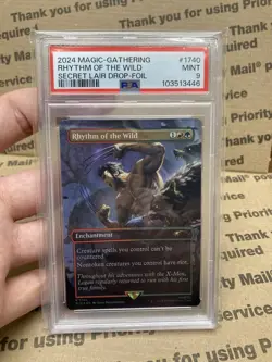 Rhythm of the Wild (Rainbow Foil) - Secret Lair Drop Series (SLD) PSA 9 MTG - Image 1