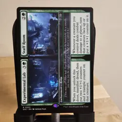 Experimental Lab Staff Room - MTG Rare Room - Commander: Duskmourn - Image 1